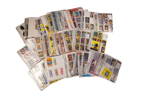 Lot 469 - A large collection of trading cards, 1950s and...