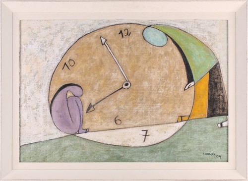 Lot 80 - Le Thiet Cuong (b.1962) Vietnamese, 'Figures...
