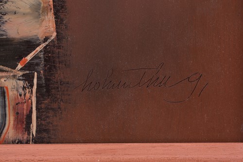 Lot 26 - Ho Thu Huu (b.1942) Vietnamese, 'Girl in Blue',...