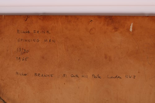 Lot 166 - Dame Elizabeth Frink (1930-1993), 'Spinning...