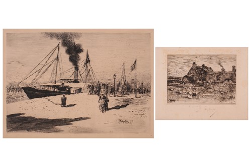 Lot 109 - Felix Buhot (1847 – 1898), 'Les Petites...