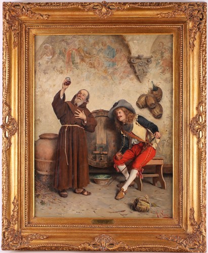 Lot 94 - Allesandro Sani (Italian, 1856 - 1927), A Fine...