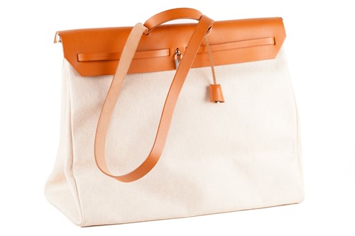 Lot 396 - Hermès - 'Herbag' GM two-in-one travel bag,...