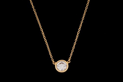 Lot 293 - Tiffany & Co. - An 18ct yellow gold and...
