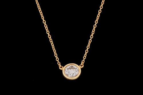 Lot 293 - Tiffany & Co. - An 18ct yellow gold and...