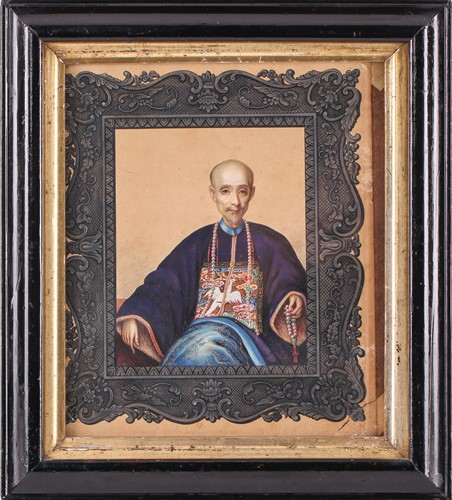 Lot 267 - Chinese school, 19th century, half length...