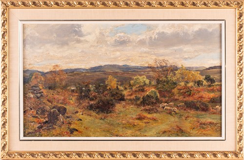 Lot 64 - Alexander Fraser RSA (1827-1899), 'At the...