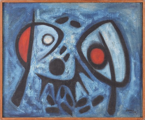 Lot 1 - Art Derry (20th century) Trinidadian, Blue...