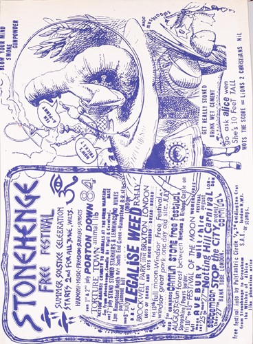 Lot 197 - The Stonehenge Free Festival: a collection of...