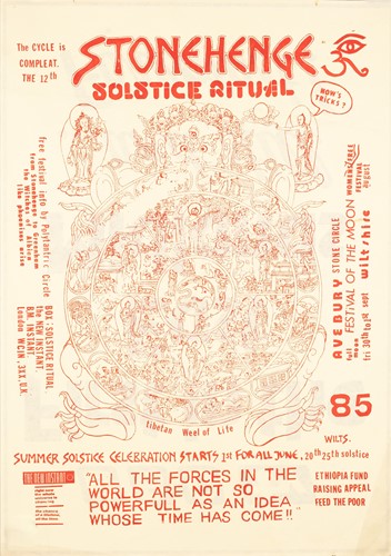 Lot 197 - The Stonehenge Free Festival: a collection of...