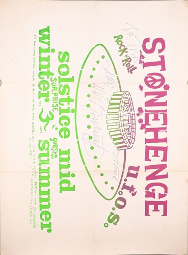 Lot 197 - The Stonehenge Free Festival: a collection of...