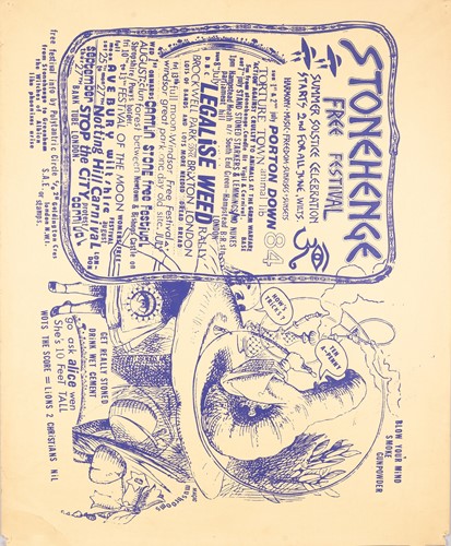 Lot 197 - The Stonehenge Free Festival: a collection of...