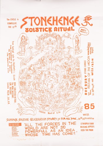 Lot 197 - The Stonehenge Free Festival: a collection of...