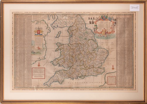 Lot 115 - Herman Moll, The Southern Part of Great...