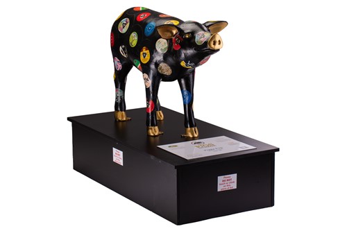 Lot 307 - Brian Hegarty, 'Piggy Pop', fibreglass model...