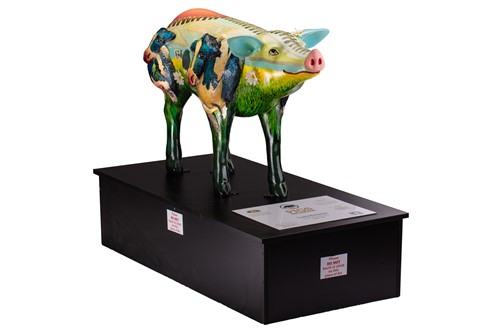 Lot 326 - Deridre McCarthy, 'Lunchtime', signed painted...