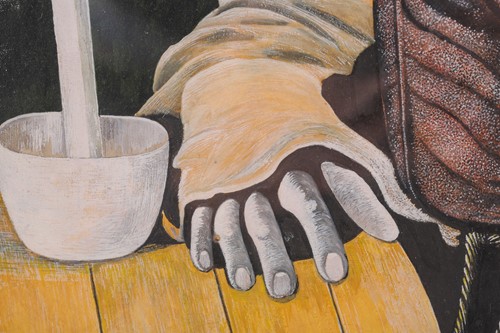 Lot 106 - James Lloyd (1905-1974), 'Danny Kaye as a Monk'...