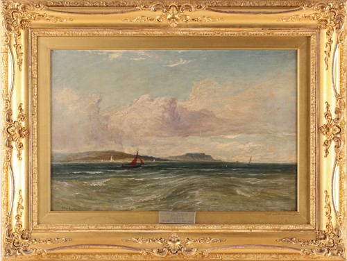 Lot 92 - Colin Hunter (1841-1904), 'On the Coast of...