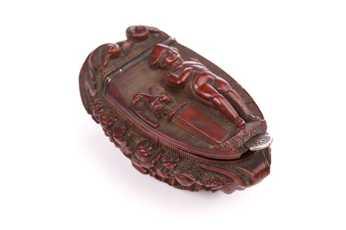 Lot 394 - Of Napoleonic interest, an early 19th carved...