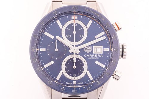 Lot 430 - A Tag Heuer Carerra calibre 16 chronograph...
