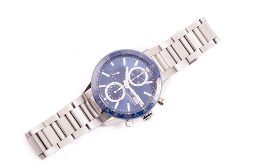 Lot 430 - A Tag Heuer Carerra calibre 16 chronograph...