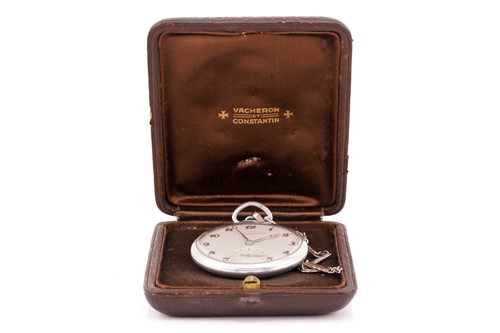 Lot 417 - A Vacheron & Constantin aluminium open-face...
