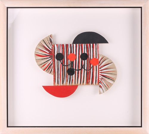 Lot 109 - Terry Frost (1915-2003), abstract collage in...