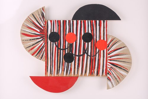 Lot 109 - Terry Frost (1915-2003), abstract collage in...