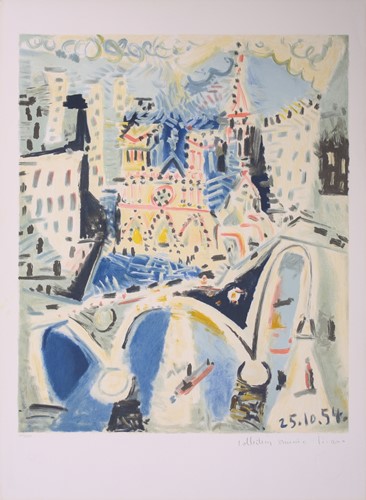 Lot 75 - After Pablo Picasso (1881 - 1973) 'Notre Dame',...