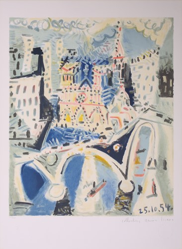 Lot 77 - After Pablo Picasso (1881 - 1973) 'Notre Dame',...