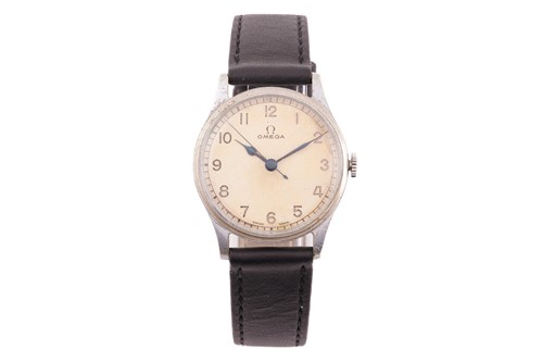 Lot 434 - A 1939 WWII Omega HS8 Fleet Air Arm Issued...