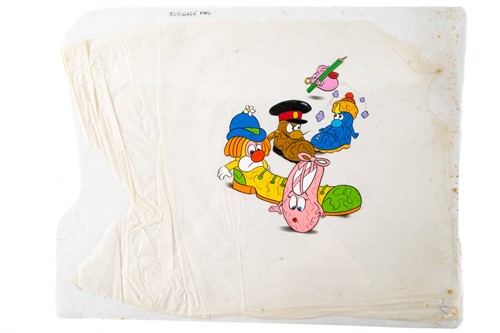 Lot 380 - An original 1977 Star Wars piece of artwork,...
