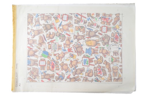 Lot 380 - An original 1977 Star Wars piece of artwork,...