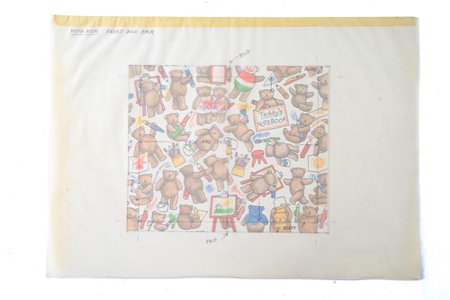 Lot 380 - An original 1977 Star Wars piece of artwork,...