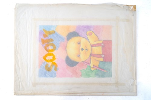 Lot 380 - An original 1977 Star Wars piece of artwork,...
