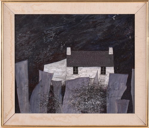 Lot 83 - David Humphreys (b. 1937), 'Cottage with a...