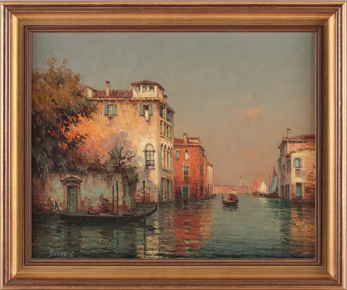 Lot 54 - Antoine Bouvard (1875-1957) French, Venice...