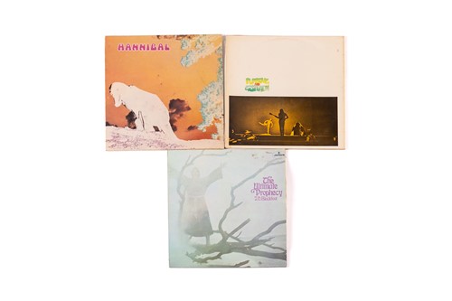 Lot 48 - Three rare original Prog vinyl LPs comprising...