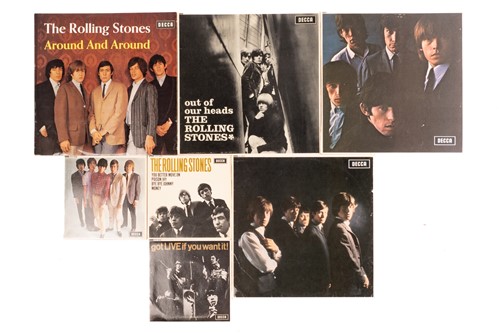 Lot 388 - The Rolling Stones: Four early issue vinyl...