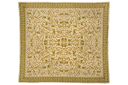 Lot 215 - A large probably Indian flat woven...