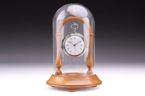 Lot 410 - A silver pair cased calendar pocket watch by...