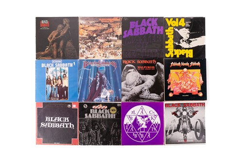 Lot 103 - Black Sabbath: thirty original vinyl LPs...