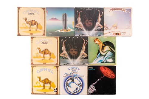 Lot 108 - Camel: twenty-one original vinyl LPs...