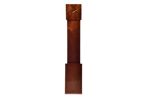 Lot 649 - An Art Deco-style walnut-cased 8-day triple...