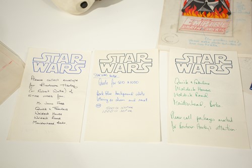 Lot 633 - Star Wars: a rare collection of original...