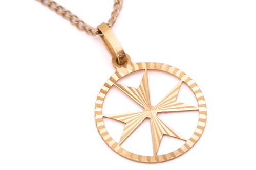 Lot 11 - A group of 9ct yellow gold jewellery, to...