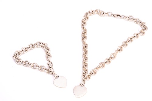 Lot 119 - Tiffany & Co. - A silver plain 'Return to...