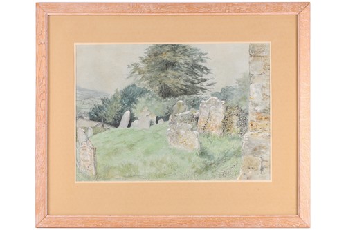Lot 40 - Reynolds Stone (1909 - 1979), Graveyard,...
