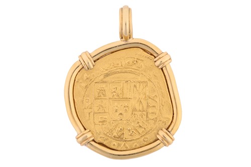 Lot 341 - A Felipe V cob type 8 Escudos, 1714 - Mo J,...