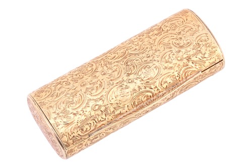 Lot 386 - An Austro-Hungarian snuff box, of elliptic...